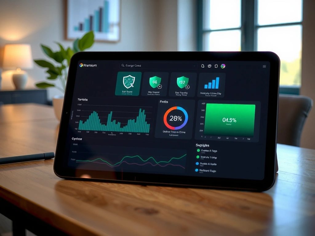 Secure data dashboard
